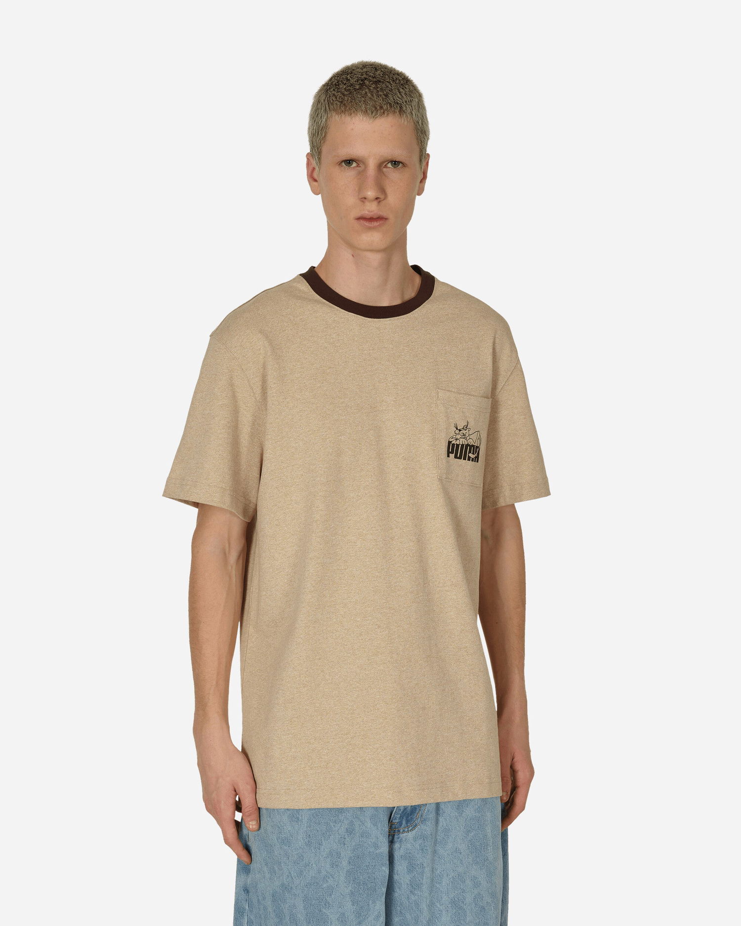 T-shirt Puma Noah x Pocket T-Shirt Beige | 623866-90, 0