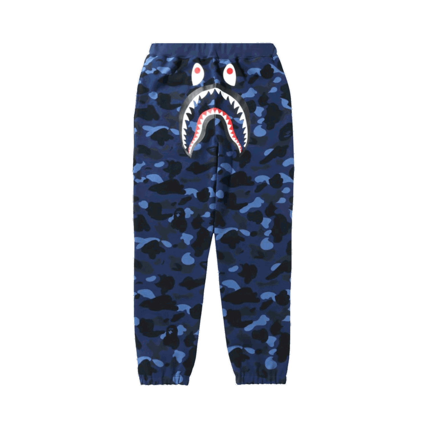 Joggingbukser BAPE Color Camo Shark Sweat Pants Mørkeblå | 1I30 152 008 NAVY, 0