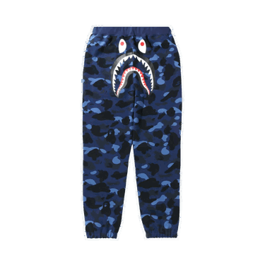 Joggingbukser BAPE Color Camo Shark Sweat Pants Mørkeblå | 1I30 152 008 NAVY, 0