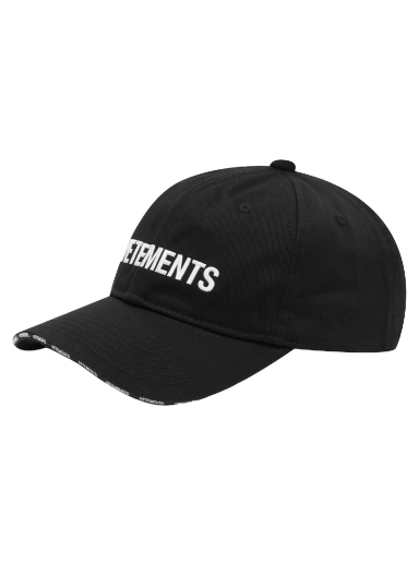 Kasket VETEMENTS Iconoc Logo Cap Black Sort | UE54CA180B