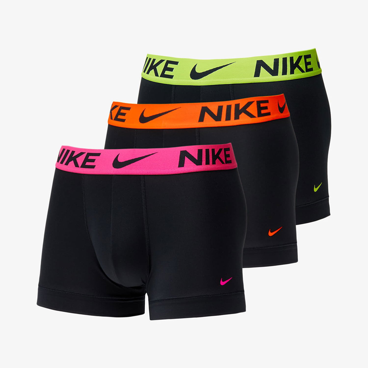 Boksere Nike Dri-FIT Essential Micro Trunk 3-Pack Black Sort | 0000KE1156-BAV, 0