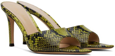 Tilbehør Gianvito Rossi Gianvito Rossi Heeled Mules Grøn | G15130.85RIC.BON, 3