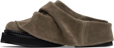 Tøj The Attico Attico Mini Robin Slip-on Loafers Grå | 250WSH00855 LBT040AA, 2