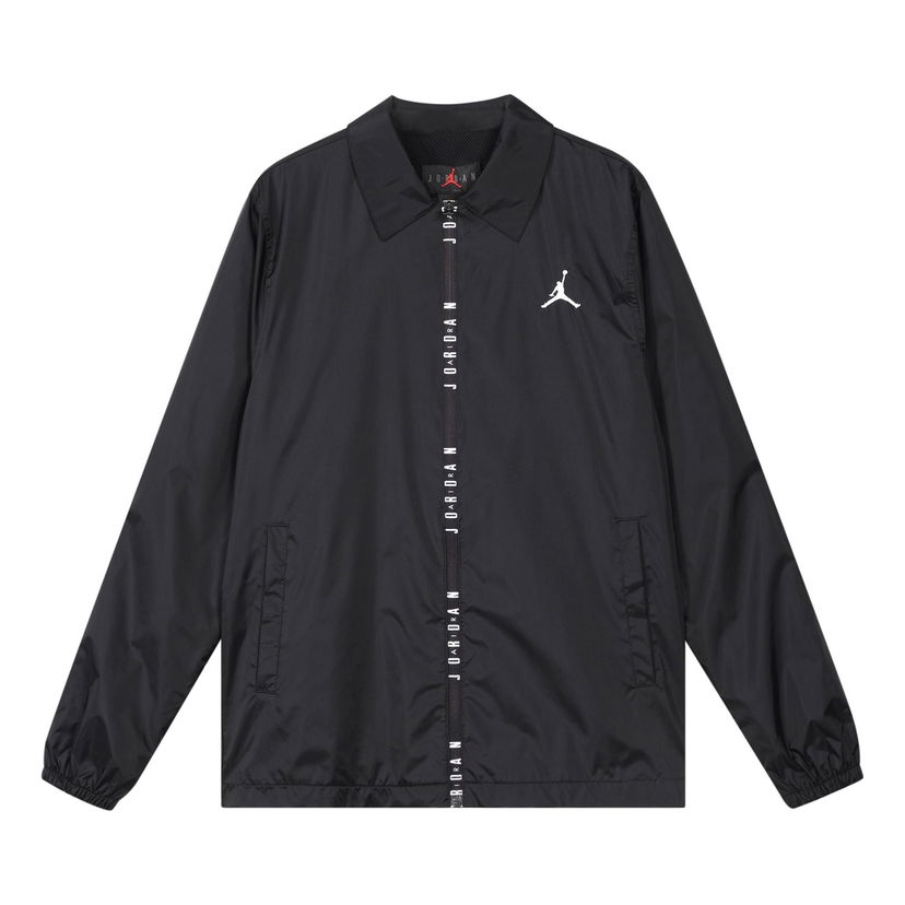Vindjakke Jordan Essentials Woven Jacket Sort | DX9688-010
