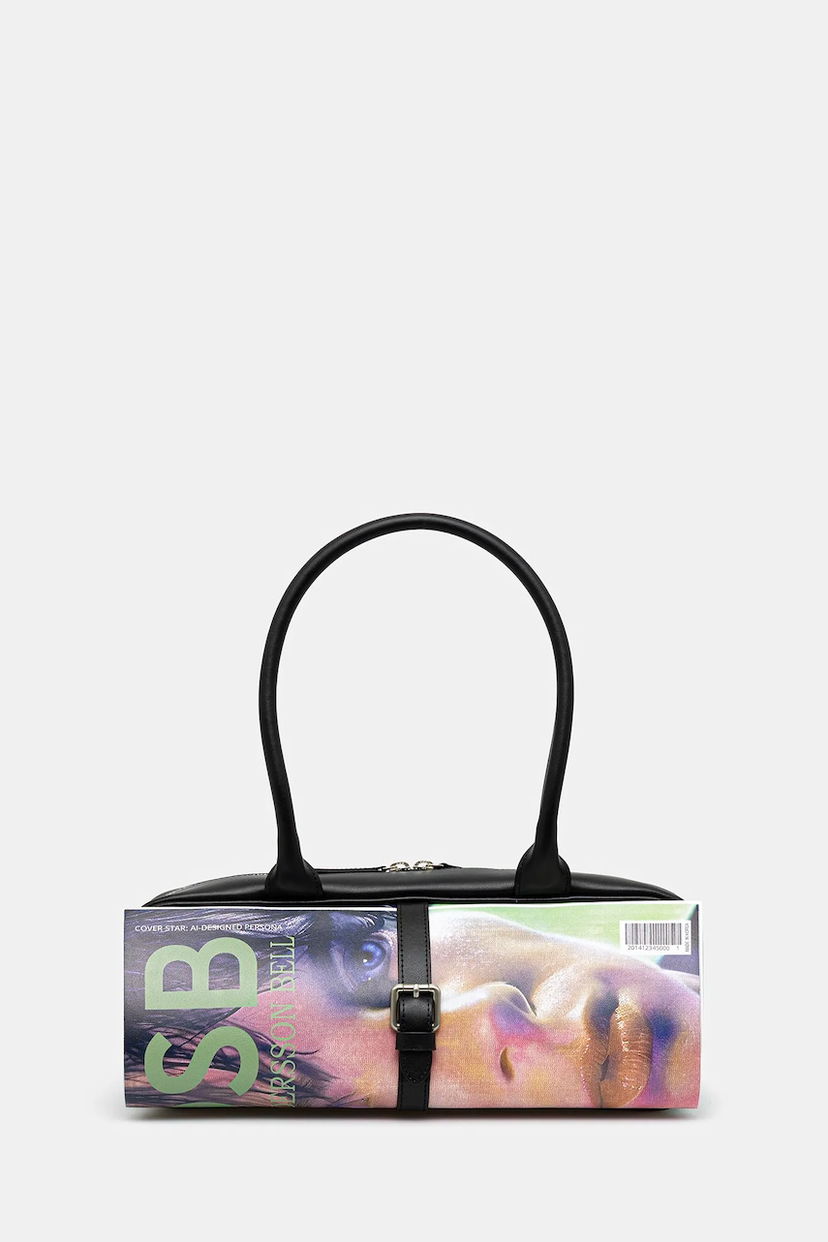 Håndtaske Andersson Bell Andersson Bell Magazine Leather Handbag Sort | aaa490w