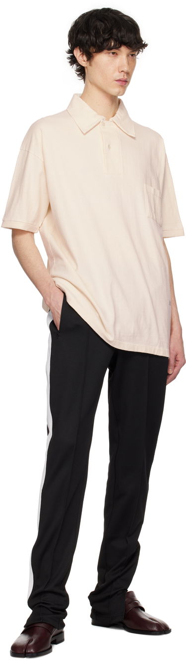 Polo skjorte Maison Margiela Maison Margiela Printed Polo Beige | S50GL0060 M20061, 3