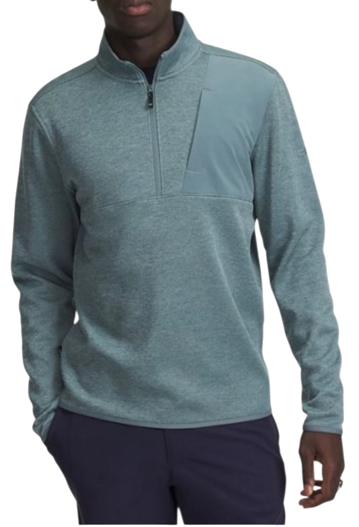 Sweater Under Armour Drive SweaterFleece Quarter-Zip Pullover Turkis | 6005671-587, 0