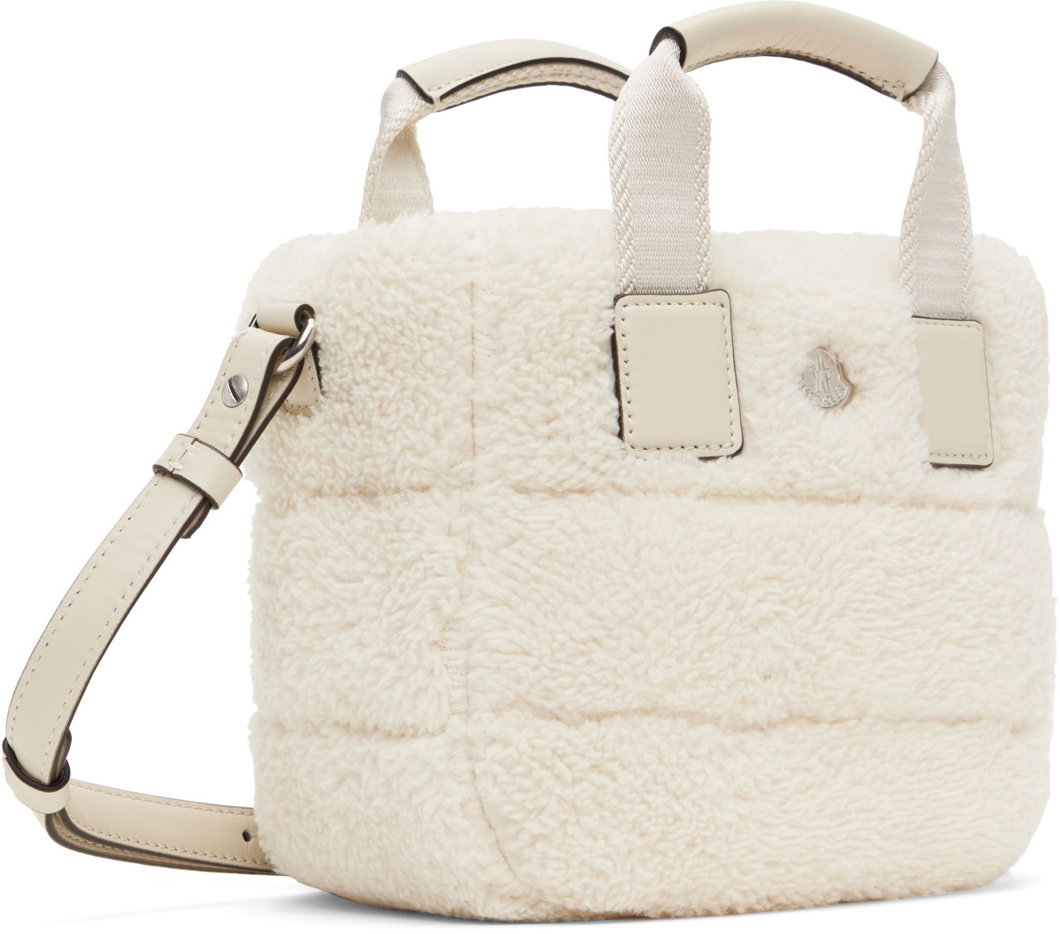 Håndtaske Moncler Moncler Caradoc Mini Tote Bag Hvid | K109B5L00002M6270, 1