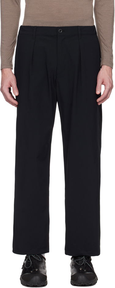 Bukser Snow Peak Active Comfort Wide Trousers Sort | PA-25SU004, 0