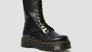 Sneakers og sko Dr. Martens Jadon Hi Leather Platform Sort | DM25565001, 5