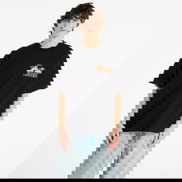 T-shirt Pleasures Dynamic Short Sleeve Crewneck T-Shirt with Cherub Graphic Sort | P25F046-BLACK, 0