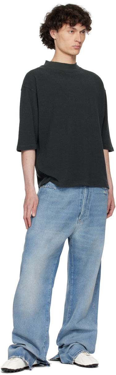T-shirt Maison Margiela Maison Margiela Stamp Logo T-Shirt Grå | S50GC0713 M20057, 3
