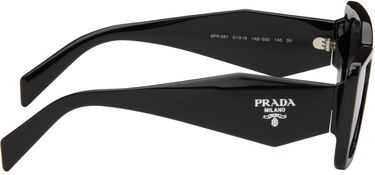 Solbriller Prada Thick Cat Eye Acetate Sunglasses Sort | 0PR 08YS 8056597517430, 4