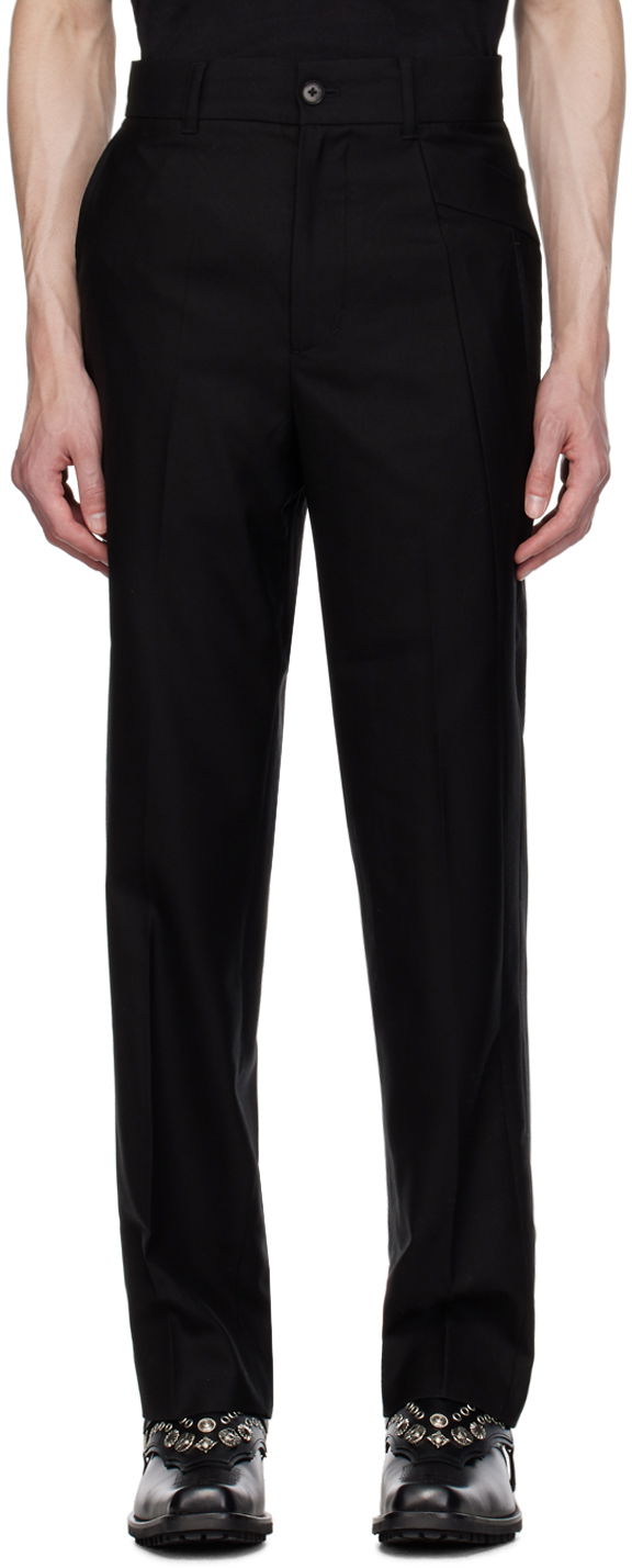 Bukser Feng Chen Wang Feng Chen Wang Paneled Trousers Sort | FUF16TR13B