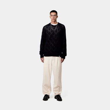 Bukser Carhartt WIP Carhartt WIP Albert Pleated Loose Fit Pants Beige | I034804_9, 1