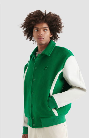 Jakke AXEL ARIGATO Bay Varsity Jacket Grøn | A2183004, 5