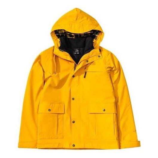 Regnfrakke The North Face The North Face Waterproof Hooded Rain Jacket Gul | 4NBH-56P, 0