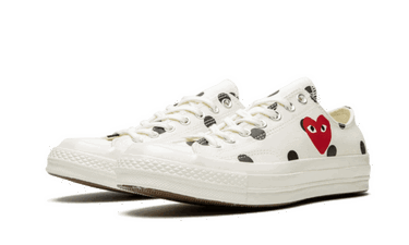 Sneakers og sko Converse Comme des Garçons PLAY x Chuck Taylor All-Star 70s OX Hvid | 157249C, 3