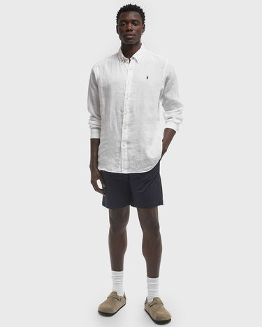 Skjorte Polo by Ralph Lauren Polo Ralph Lauren Linen Sport Shirt Hvid | 710966294003, 2