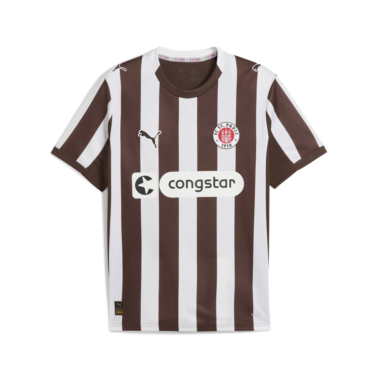 Jersey Puma FC St. Pauli 25/26 Home Jersey Brun | 783063_01, 0