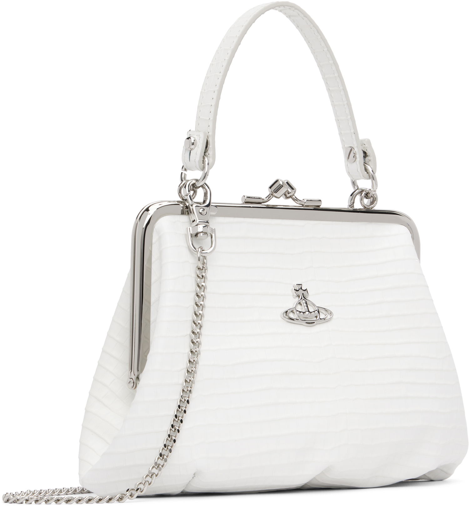 Håndtaske Vivienne Westwood Vivienne Westwood Granny Frame Bag Hvid | 4B010006W-L00C0-, 1