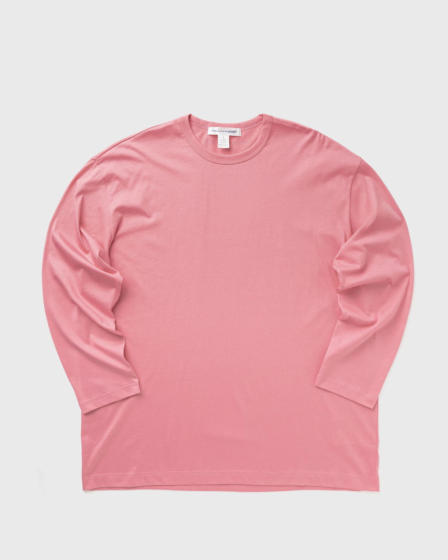 T-shirt Comme des Garçons Long-Sleeve Knit T-Shirt Lyserød | FP-T021-W25-5, 0