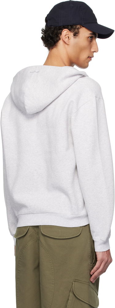 Sweatshirt Acne Studios Acne Studios Zip-Up Hoodie Grå | CI0184-, 2