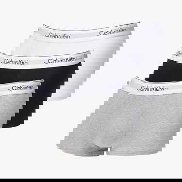 Boksere CALVIN KLEIN Modern Cotton Stretch Low Rise Trunk 3-Pack "Black/ White/ Grey" Flerfarvet | NB1085A MP1, 0
