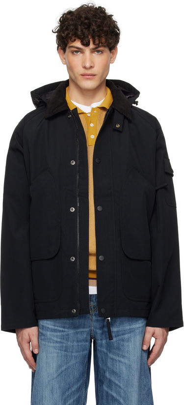 Parka Carhartt WIP Black Hooded Work Jacket Sort | I033871, 0