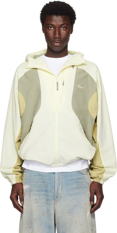 Vindjakke Dime Dime Tech Windbreaker Jacket Gul | DIMESU253WHT, 0