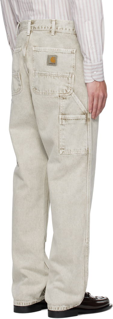 Jeans Carhartt WIP Carhartt WIP Double Knee Jeans Beige | I035825, 2