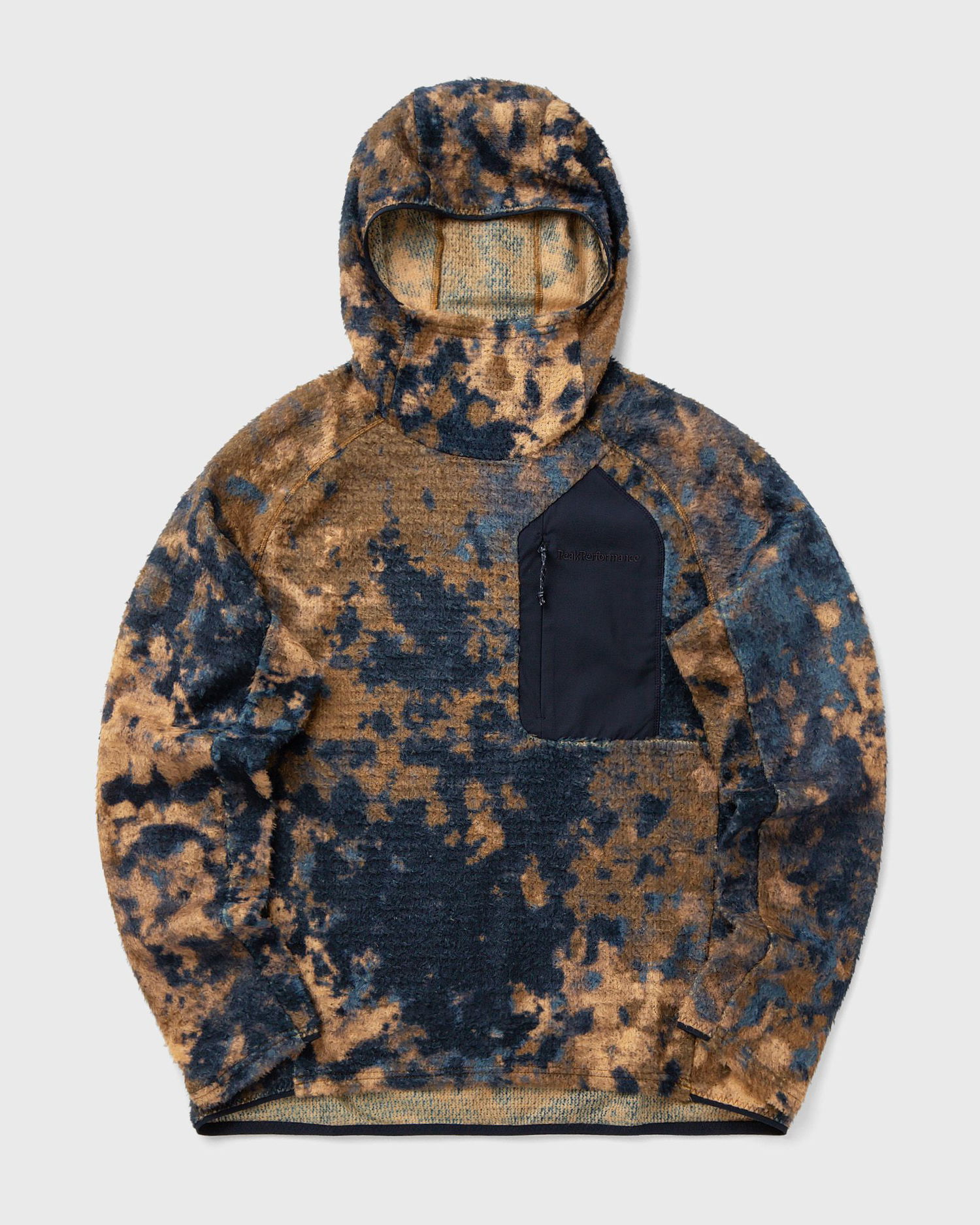 Sweatshirt Peak Performance Freelight Alpha Patterned Hooded Fleece Flerfarvet | G80439020, 1