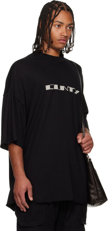 T-shirt Rick Owens DRKSHDW Concordians Tommy Oversized Graphic T-shirt Sort | DU02E7259 RNEP2, 1