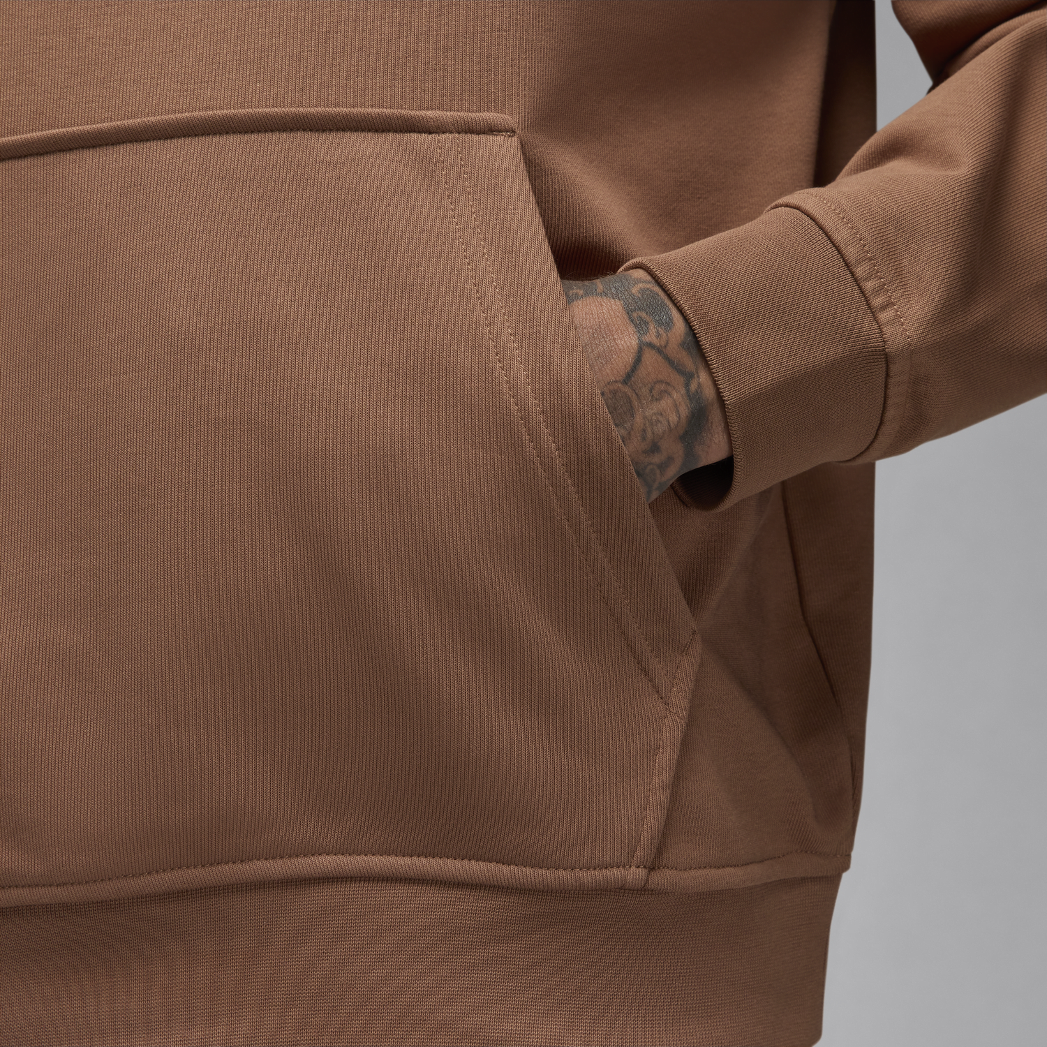 Sweatshirt Jordan Dri-FIT Jordan Sport Crossover Brun | FV8606-223, 1