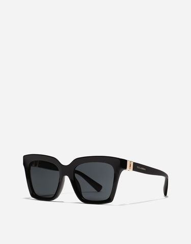 Solbriller Dolce & Gabbana Dolce & Gabbana DG Hinge Sunglasses Sort | VG4498VP1879V000, 2