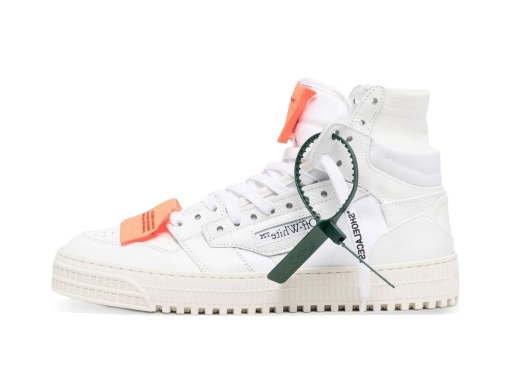 Sneakers og sko Off-White LEATHER HI TOP SNEAKERS Hvid | OMIA065C99LEA0010120