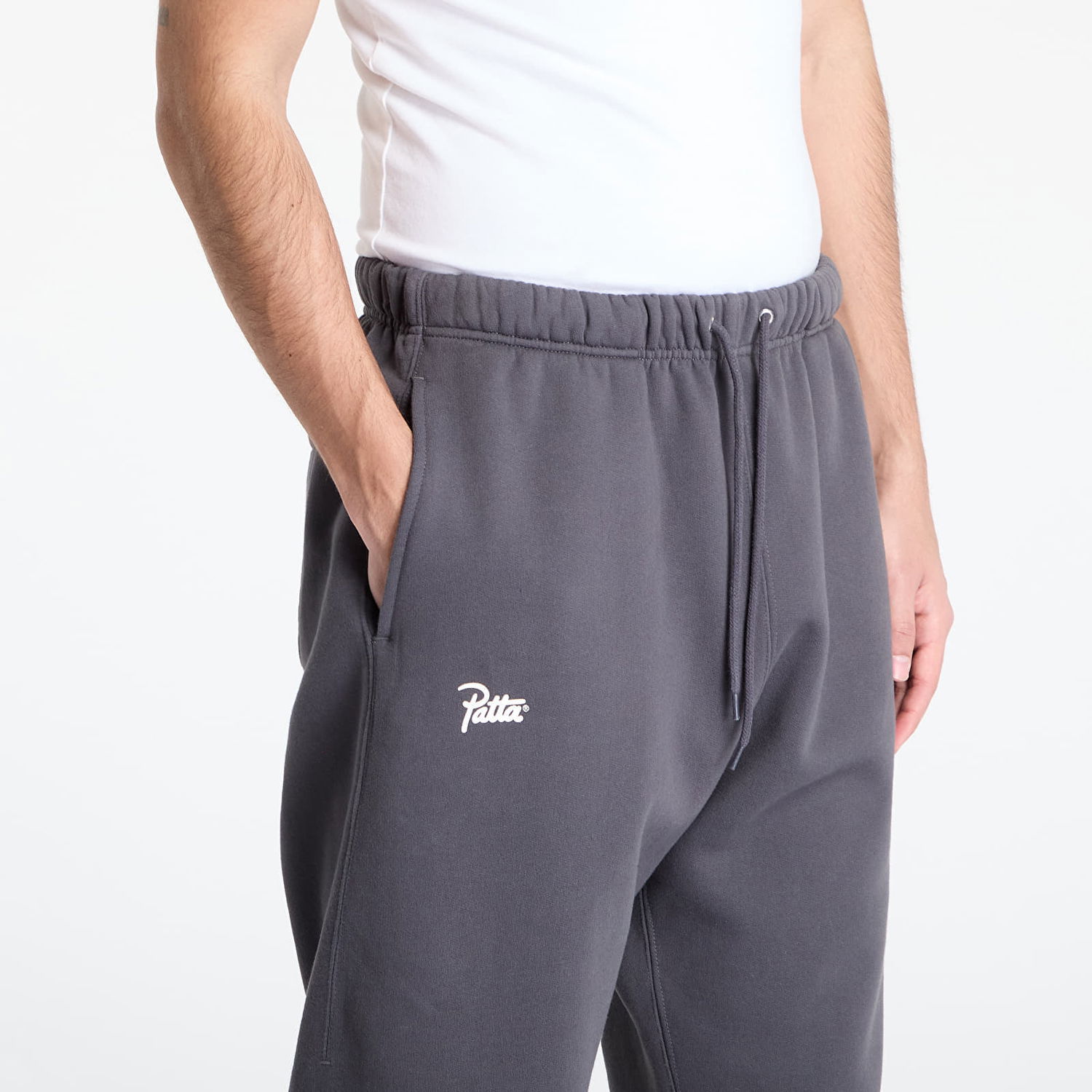 Joggingbukser Patta Patta Classic Jogging Pants Grå | POC-BS25-2050-338-0001-180, 1