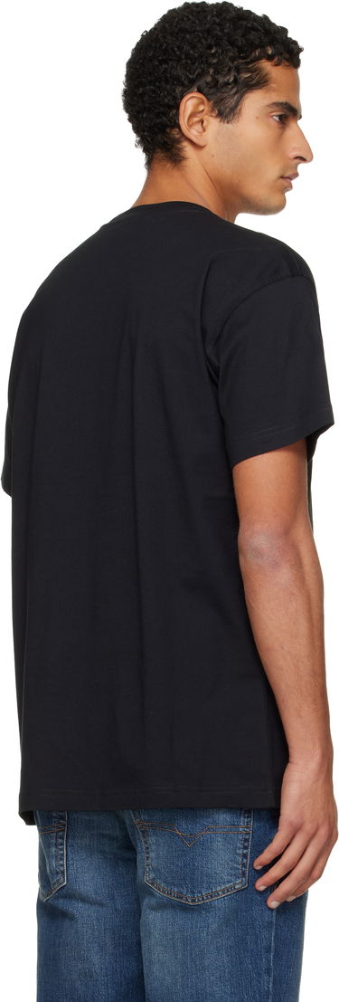 T-shirt Diesel Graphic Print T-shirt Sort | A19571-0PLAT-9XX, 2