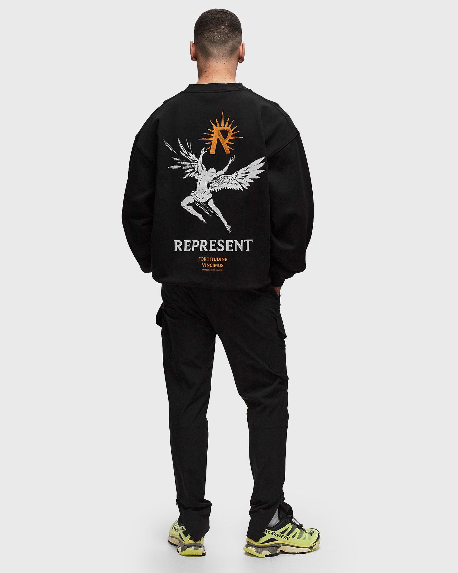 Sweater Represent Clo Represent ICARUS SWEATER Sort | MLM469-01, 1