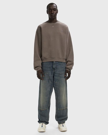 Sweater ERL ERL Script Crewneck Sweater Brun | ERL11T021-1, 2