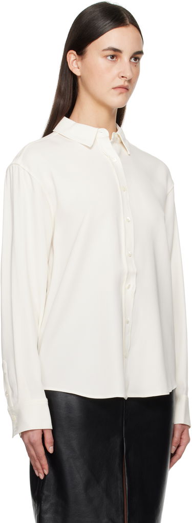 Skjorte Anine Bing ANINE BING Braxton Button-Down Shirt Hvid | A-07-10840-IVY26, 1