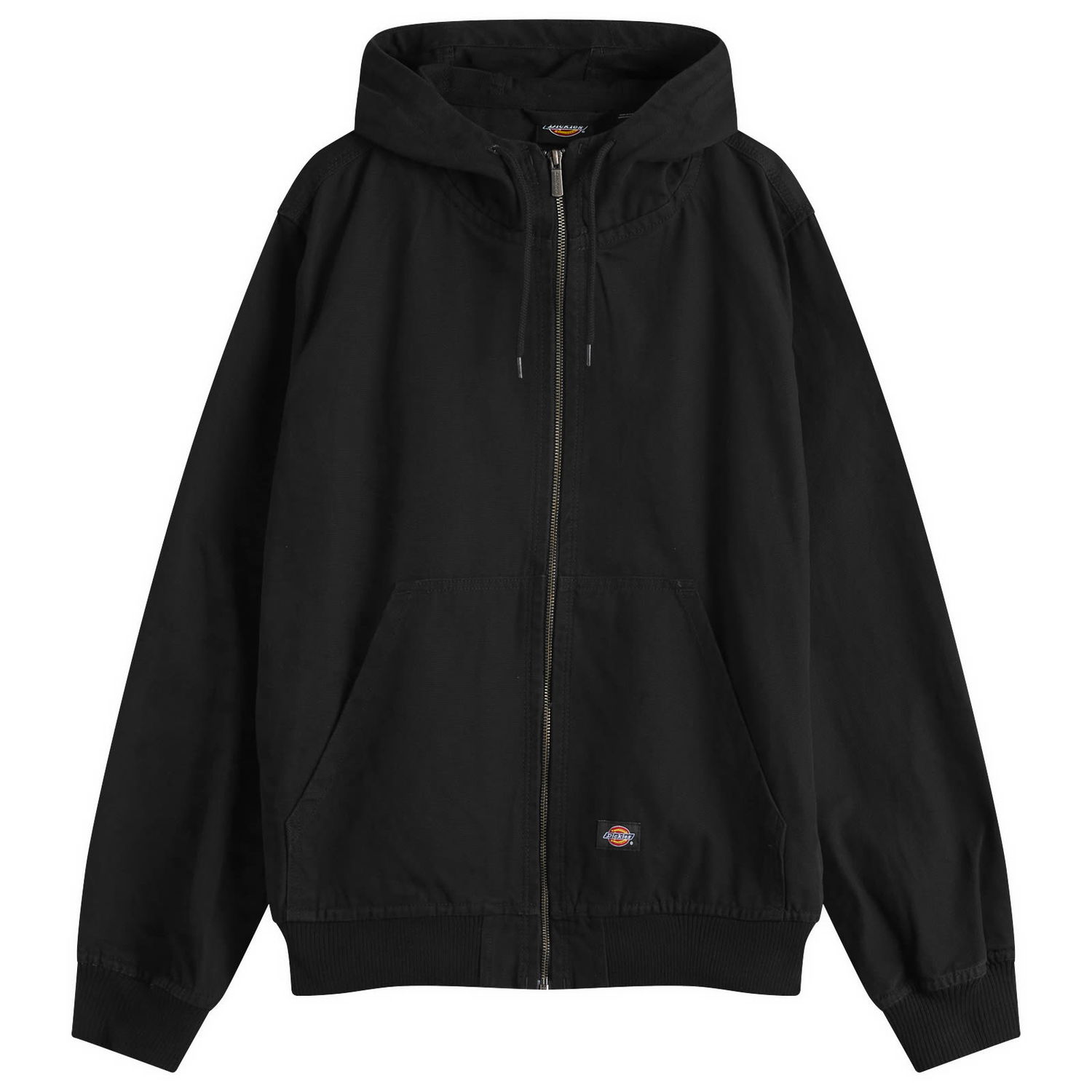 Vindjakke Dickies Duck Canvas Hooded Jacket, Size Large Sort | DK0A4YQLC401-209, 0