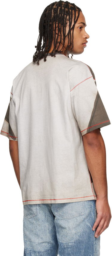 T-shirt Diesel T-Boxt-Show Oversized Washed Graphic T-shirt with Contrast Stitching Flerfarvet | A21230-0BKBY-7FMA, 2