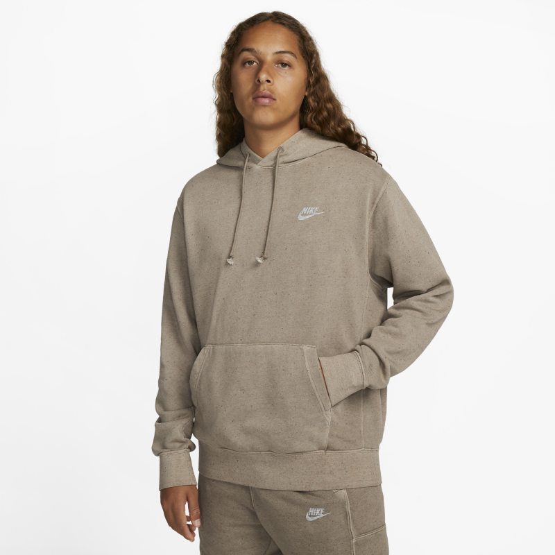 Sweatshirt Nike Club Fleece+ Pullover Hoodie Brun | DQ4663-040, 0
