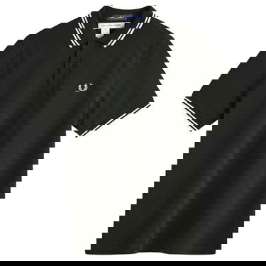 Polo skjorte Comme des Garçons Polo Shirt Tipped Back Print Grøn | FN-T502-2, 0
