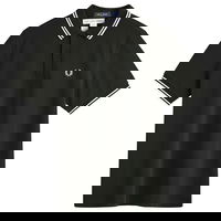 Polo Shirt Tipped Back Print