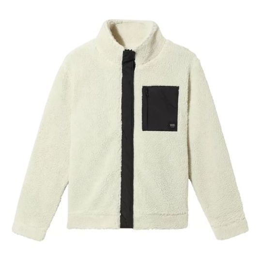 Sweatshirt Vans Embers Fleece Jacket Hvid | VN0A53LOFS8, 0