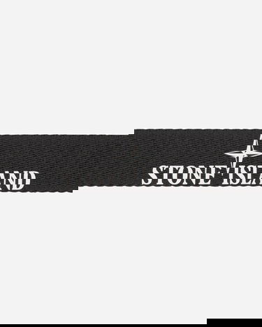 Bælter Stone Island Logo Belt Sort | 801594071 A0029, 6