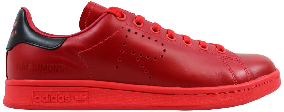 Sneakers og sko adidas Originals Raf Simons x Stan Smith Tomato Red/Core Black Rød | BA7377, 0