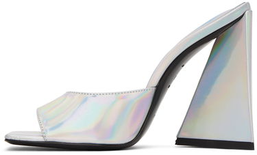 Tøj The Attico Attico Devon Heeled Sandals Metalisk | 231WS000 L062, 2